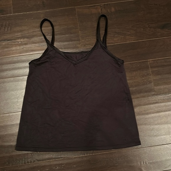 Vanity Fair Tops - Reversible Silky Camisole with Square Neck or V-Neck